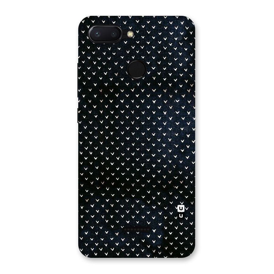 Tiny White Hearts Back Case for Redmi 6
