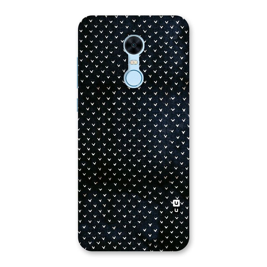 Tiny White Hearts Back Case for Redmi Note 5