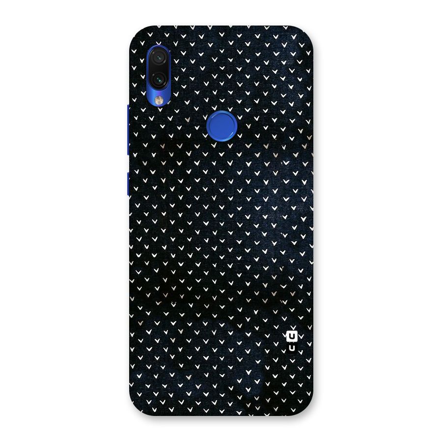 Tiny White Hearts Back Case for Redmi Note 7S