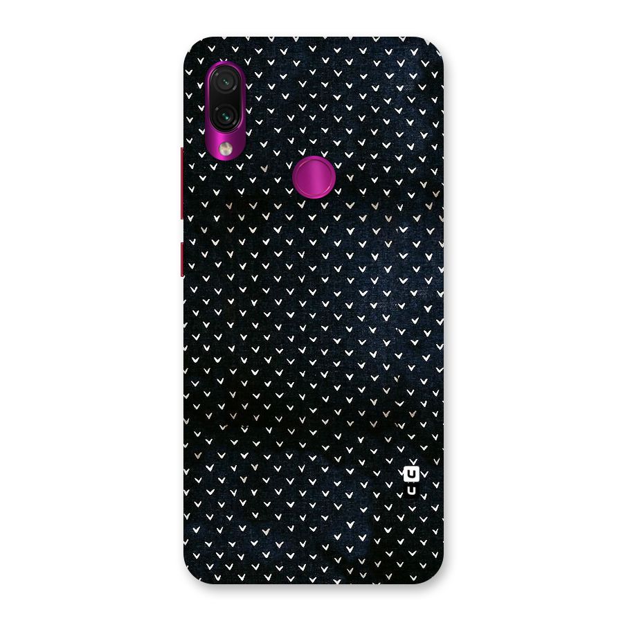 Tiny White Hearts Back Case for Redmi Note 7 Pro