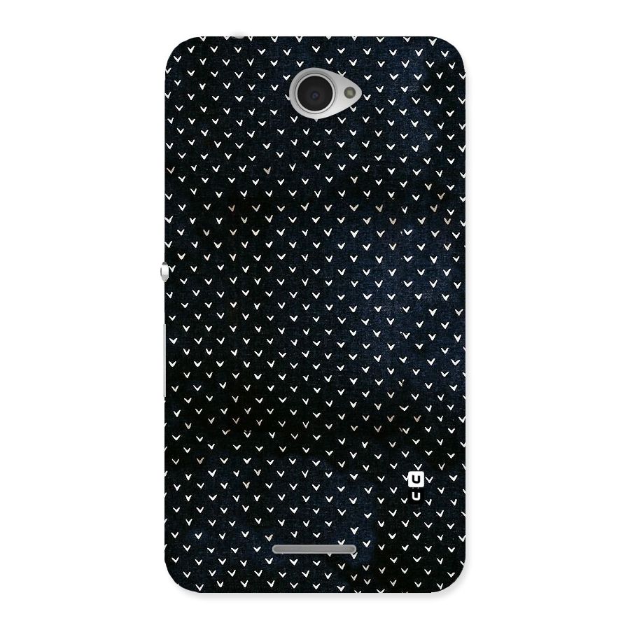 Tiny White Hearts Back Case for Sony Xperia E4