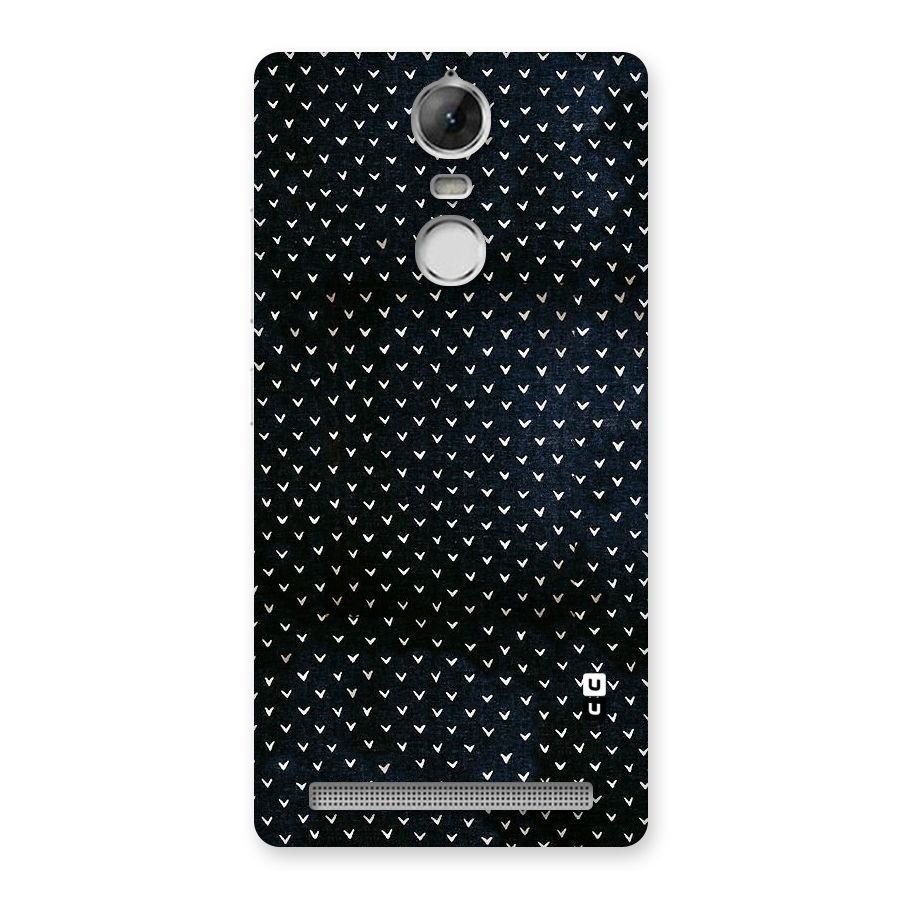 Tiny White Hearts Back Case for Vibe K5 Note