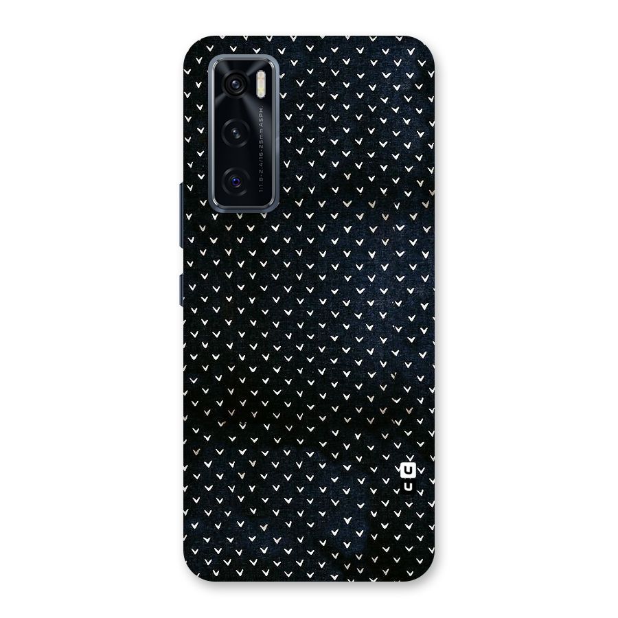 Tiny White Hearts Back Case for Vivo V20 SE