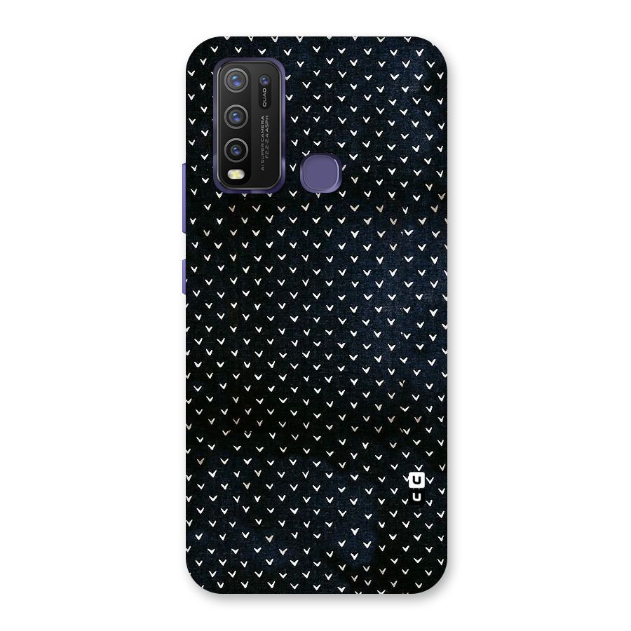 Tiny White Hearts Back Case for Vivo Y30