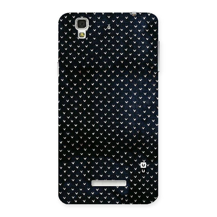 Tiny White Hearts Back Case for Yu Yureka