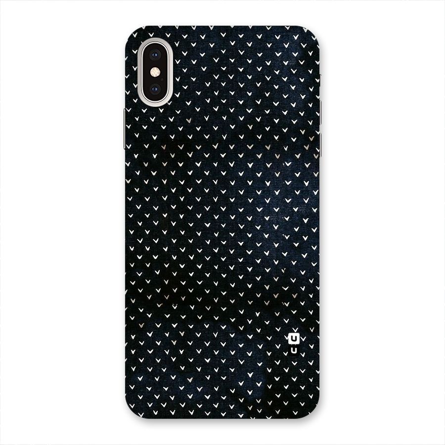 Tiny White Hearts Back Case for iPhone XS Max