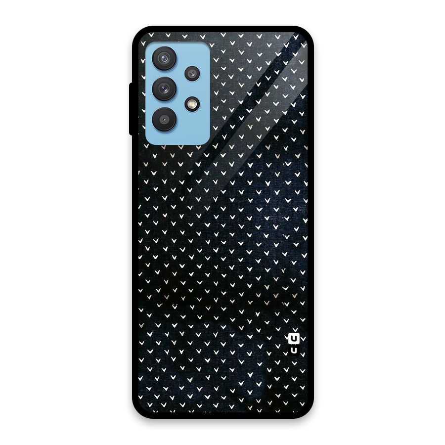Tiny White Hearts Glass Back Case for Galaxy M32 5G