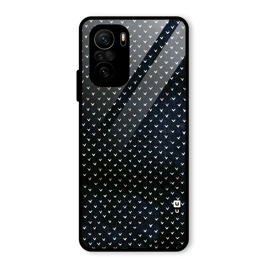 Tiny White Hearts Glass Back Case for Mi 11x
