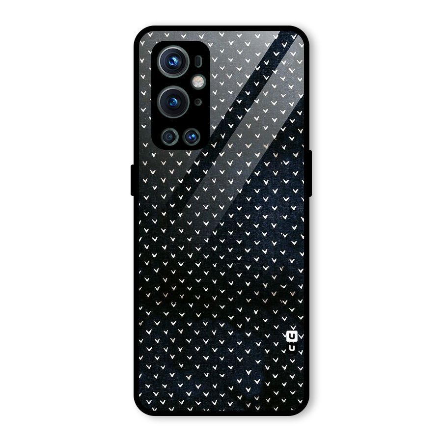 Tiny White Hearts Glass Back Case for OnePlus 9 Pro
