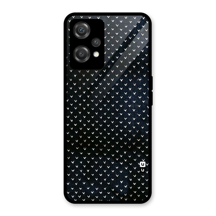 Tiny White Hearts Glass Back Case for OnePlus Nord CE 2 Lite 5G