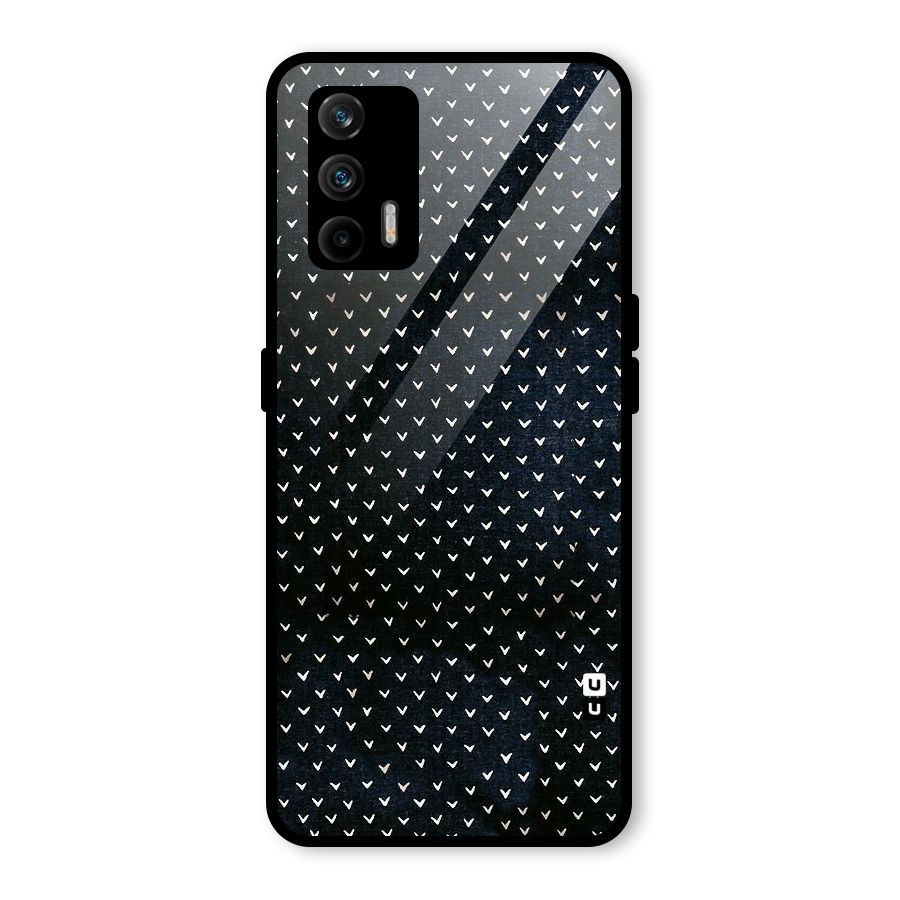 Tiny White Hearts Glass Back Case for Realme GT 5G
