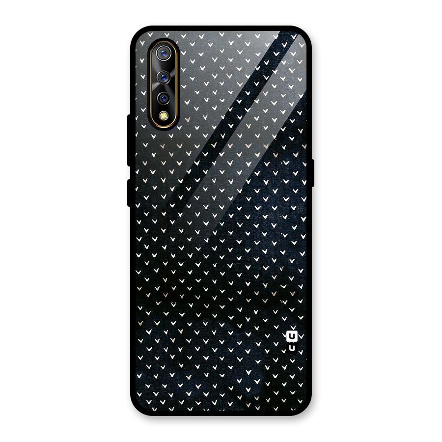 Tiny White Hearts Glass Back Case for Vivo S1