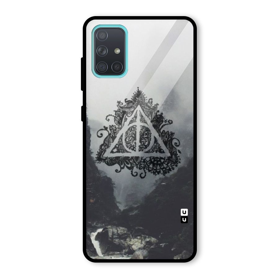 Together Powerful Glass Back Case for Galaxy A71
