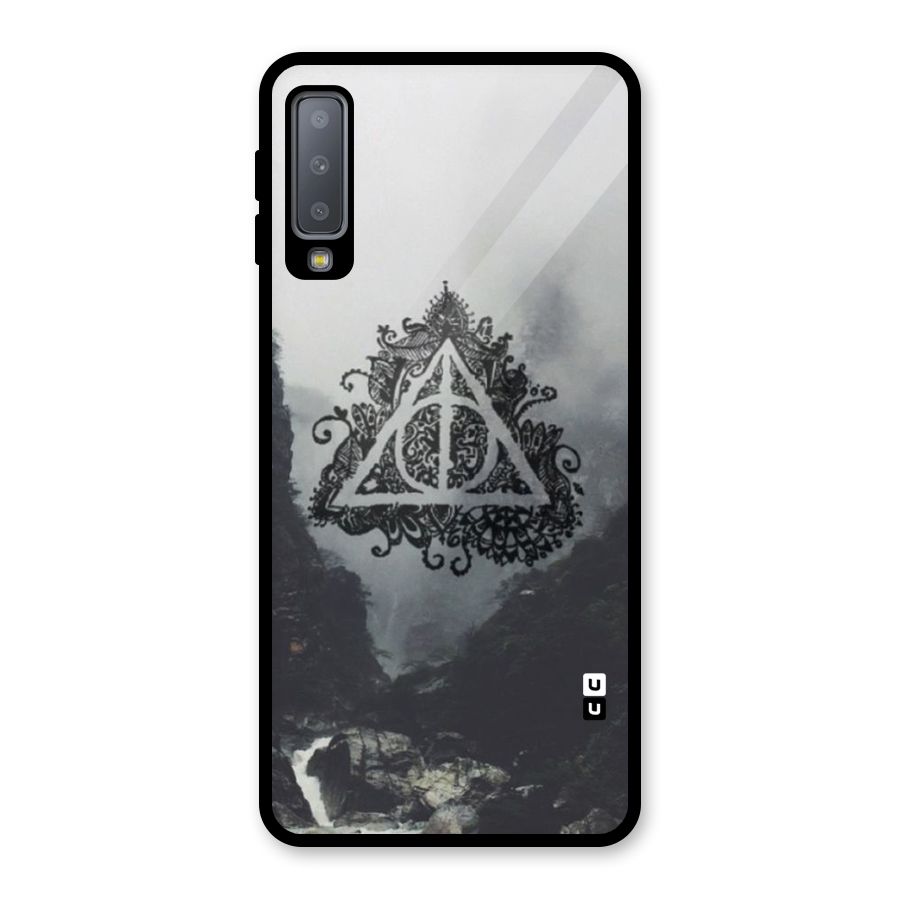 Together Powerful Glass Back Case for Galaxy A7 (2018)