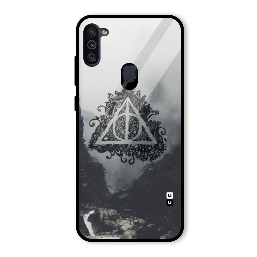 Together Powerful Glass Back Case for Galaxy M11