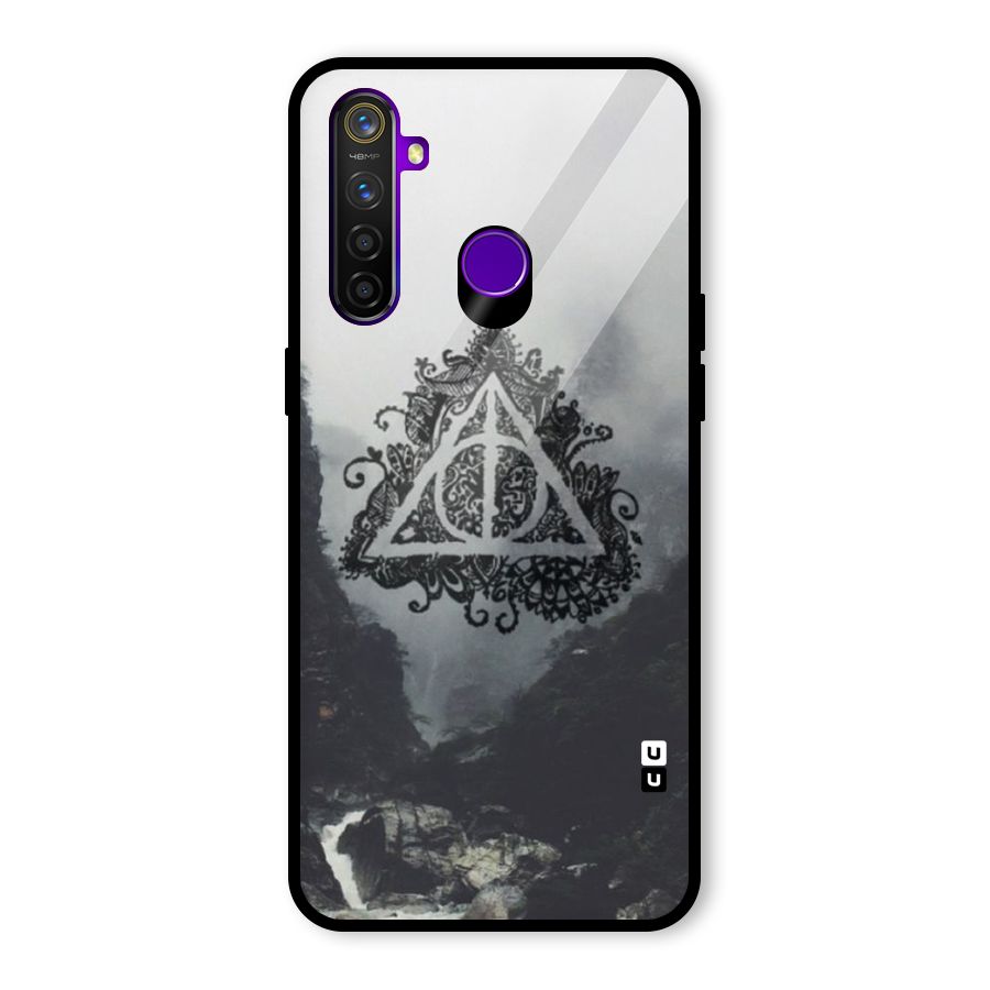 Together Powerful Glass Back Case for Realme 5 Pro