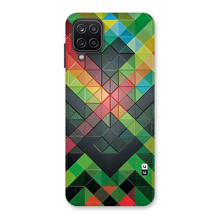Too Much Colors Pattern Back Case for Galaxy A12