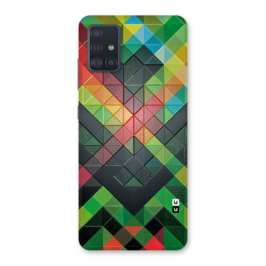 Too Much Colors Pattern Back Case for Galaxy A51