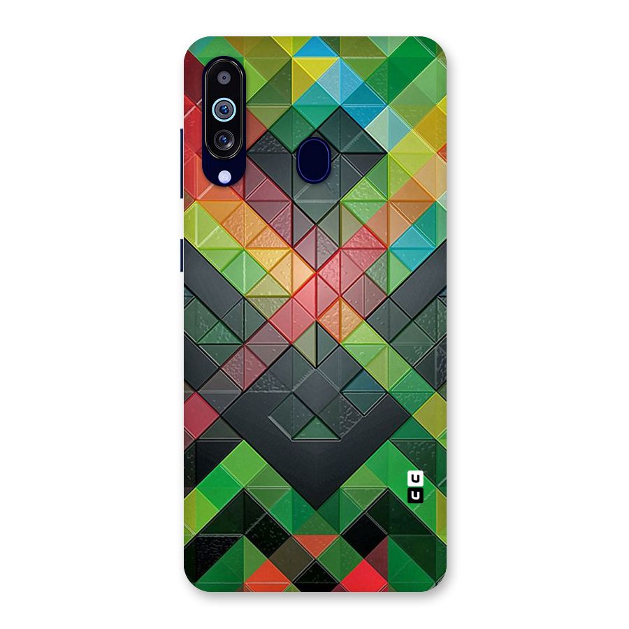 Too Much Colors Pattern Back Case for Galaxy A60
