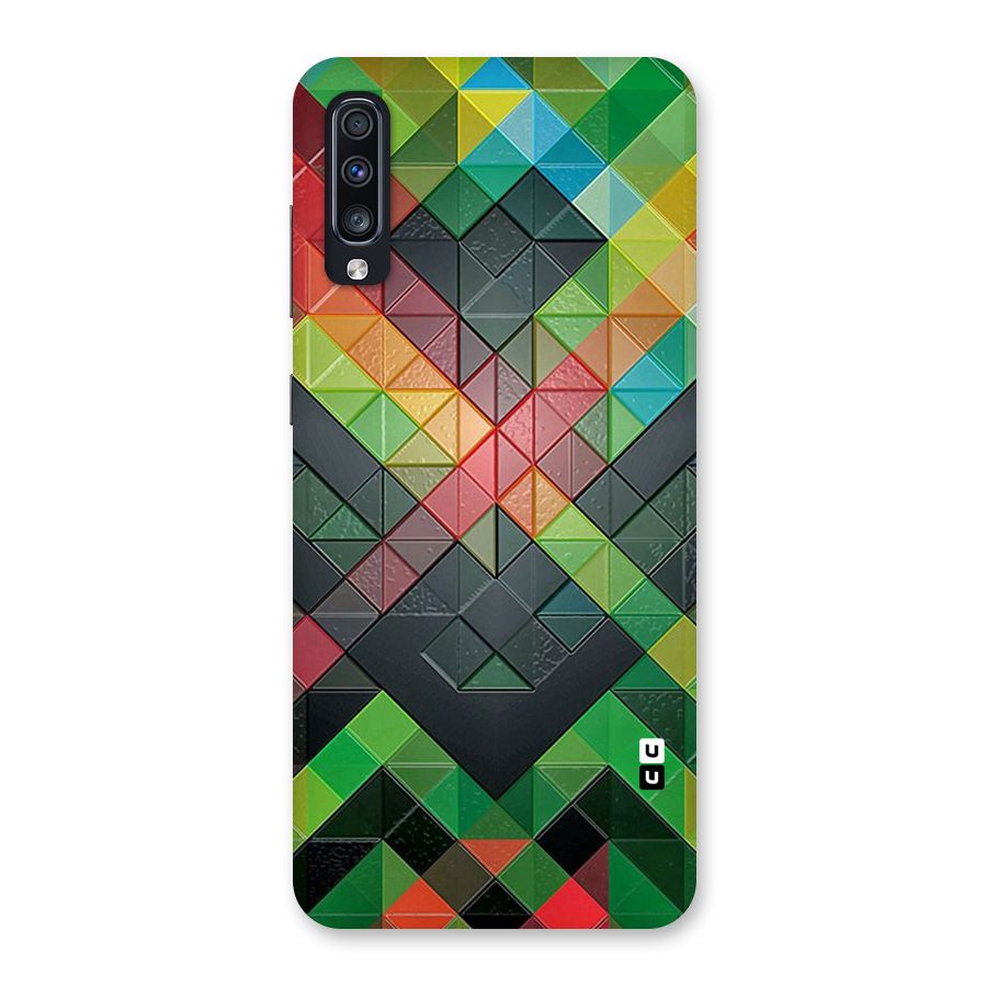 Too Much Colors Pattern Back Case for Galaxy A70