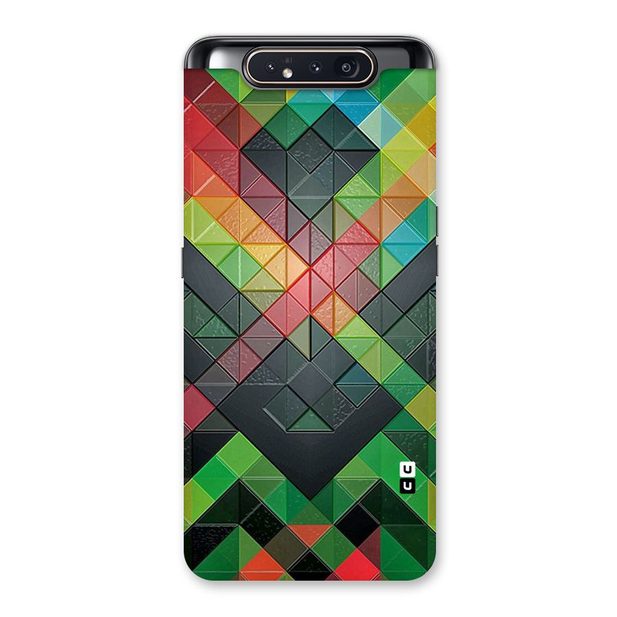 Too Much Colors Pattern Back Case for Galaxy A80
