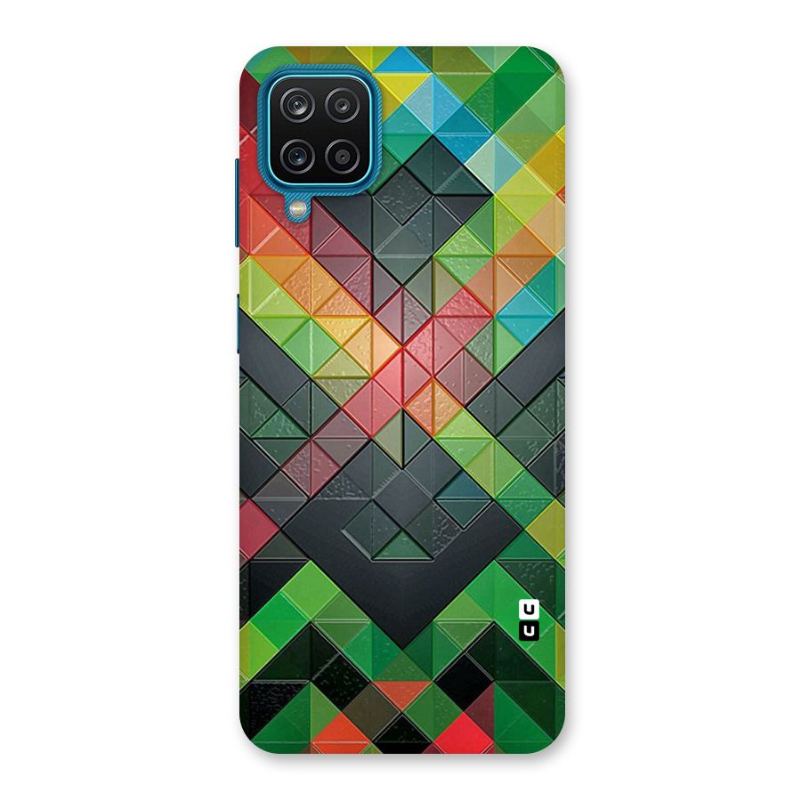 Too Much Colors Pattern Back Case for Galaxy F12