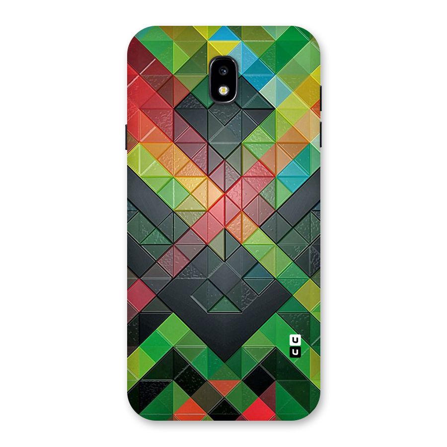 Too Much Colors Pattern Back Case for Galaxy J7 Pro