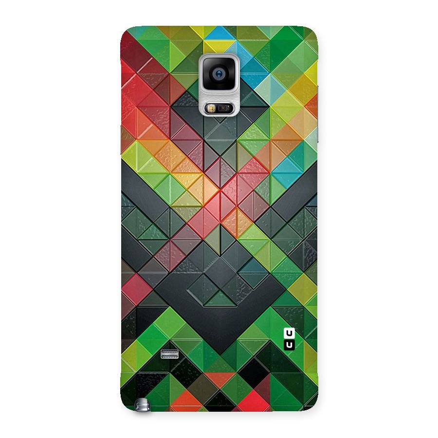 Too Much Colors Pattern Back Case for Galaxy Note 4