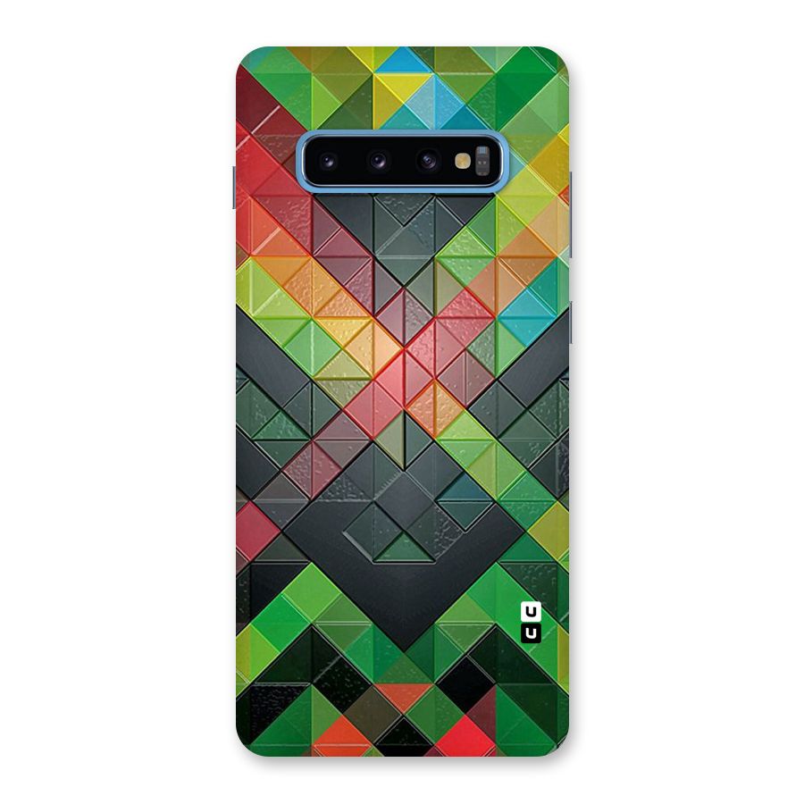 Too Much Colors Pattern Back Case for Galaxy S10 Plus