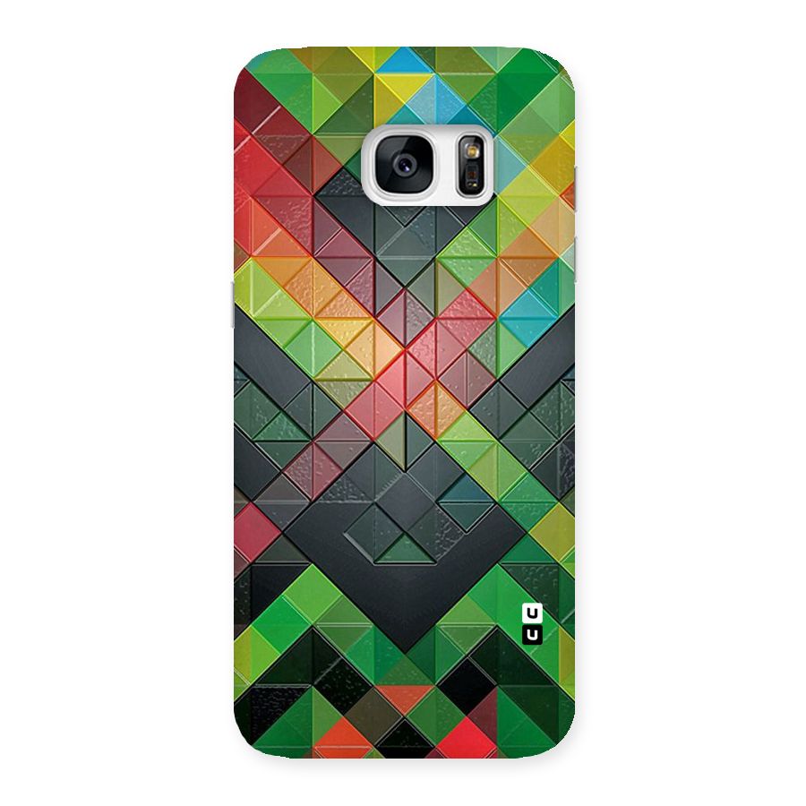 Too Much Colors Pattern Back Case for Galaxy S7 Edge