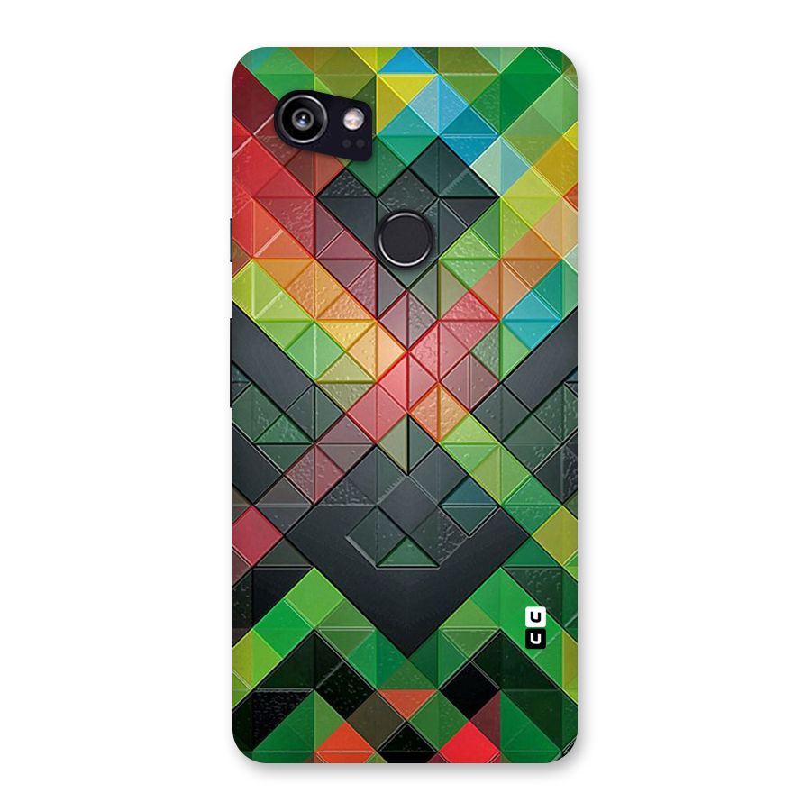 Too Much Colors Pattern Back Case for Google Pixel 2 XL
