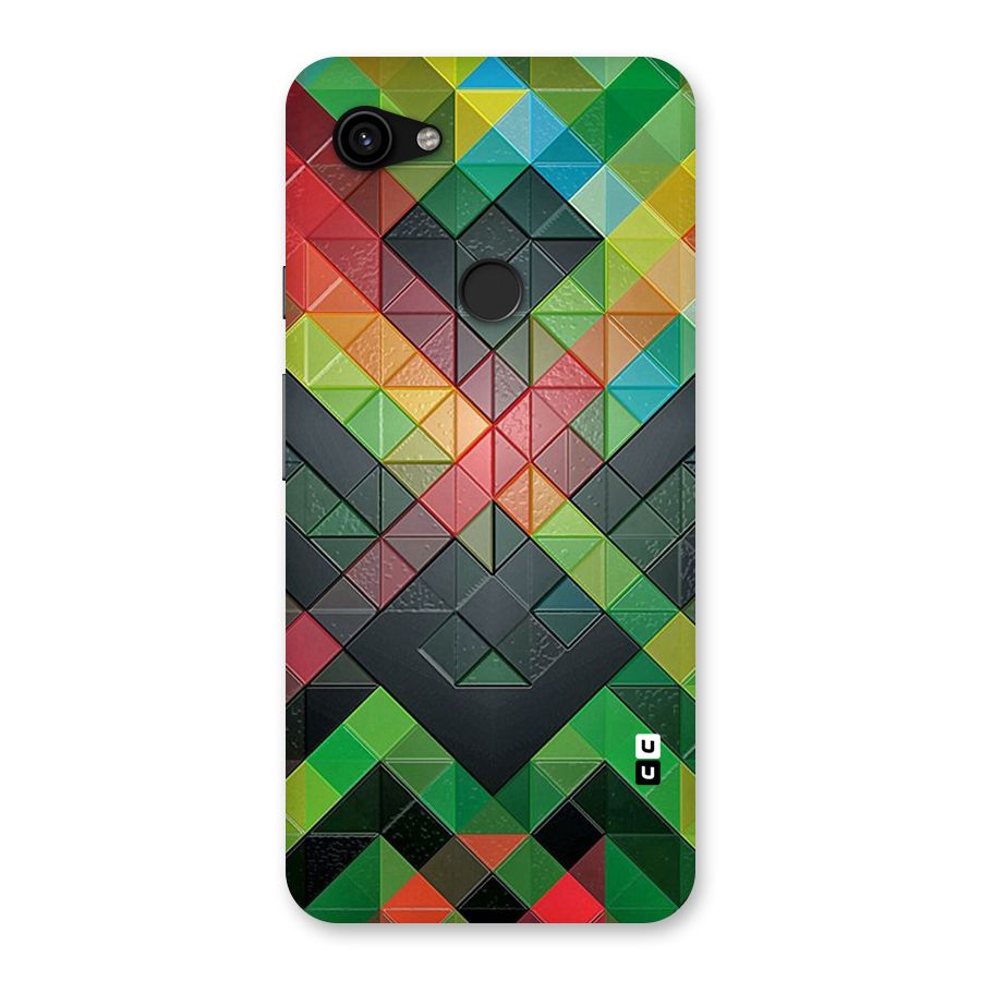Too Much Colors Pattern Back Case for Google Pixel 3a XL