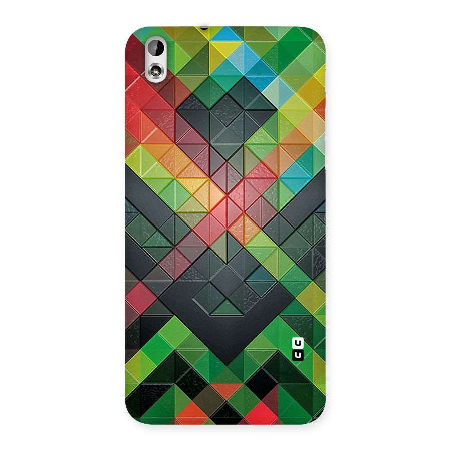 Too Much Colors Pattern Back Case for HTC Desire 816s