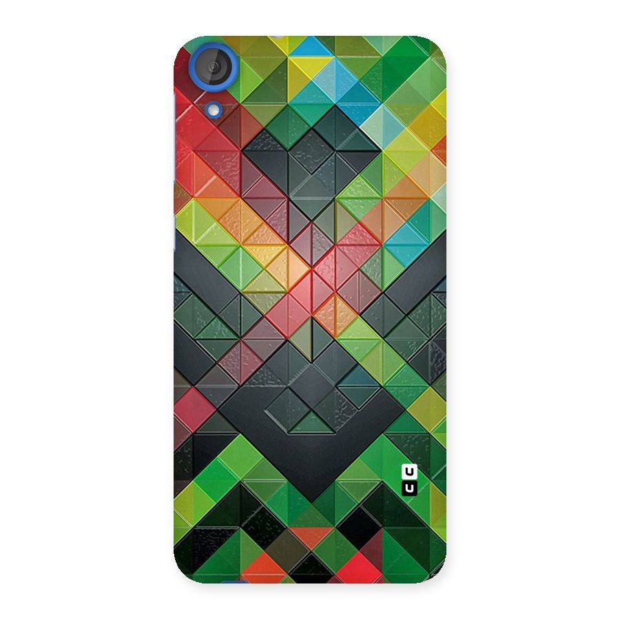 Too Much Colors Pattern Back Case for HTC Desire 820
