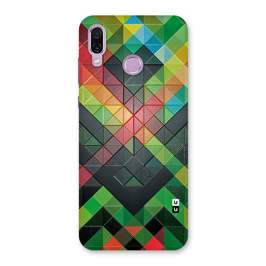 Too Much Colors Pattern Back Case for Honor Play