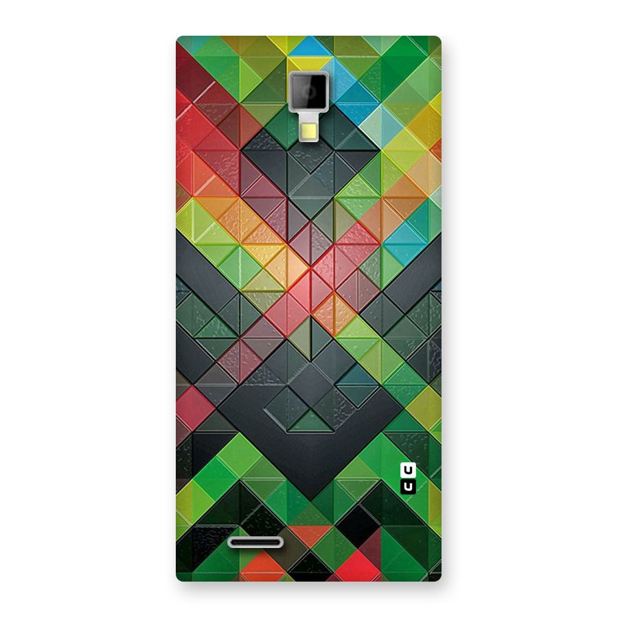 Too Much Colors Pattern Back Case for Micromax Canvas Xpress A99