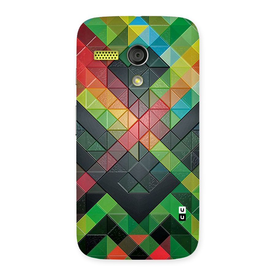 Too Much Colors Pattern Back Case for Moto G