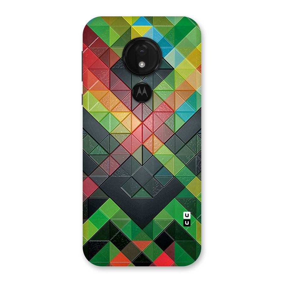 Too Much Colors Pattern Back Case for Moto G7 Power