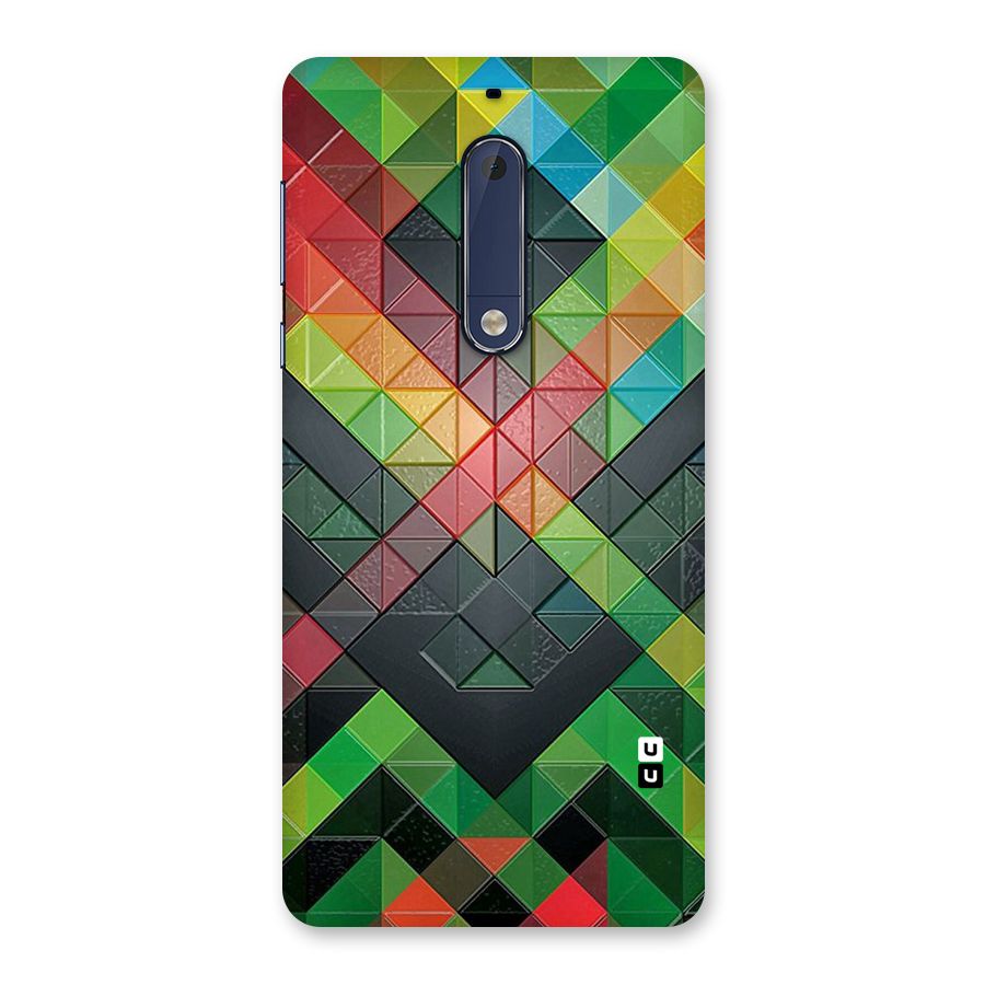 Too Much Colors Pattern Back Case for Nokia 5