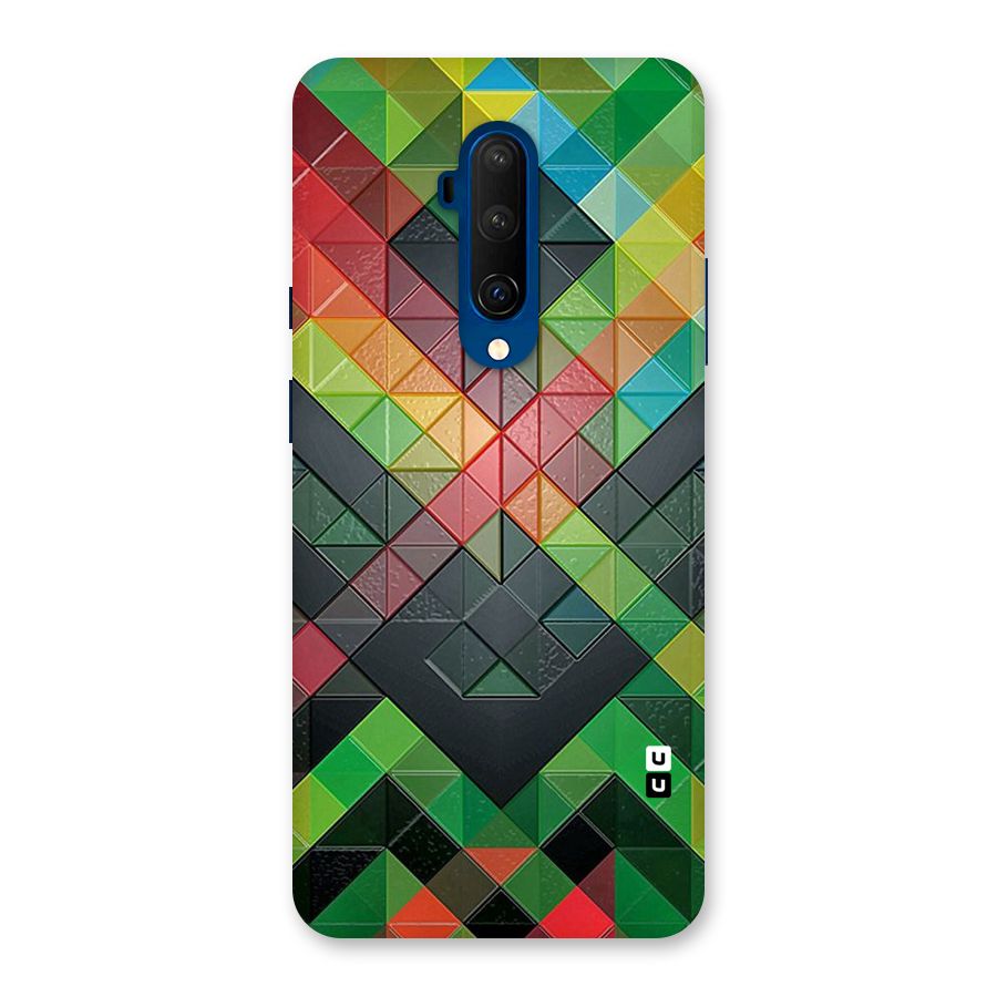 Too Much Colors Pattern Back Case for OnePlus 7T Pro