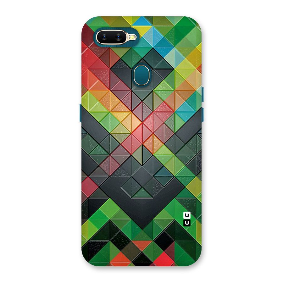 Too Much Colors Pattern Back Case for Oppo A12s