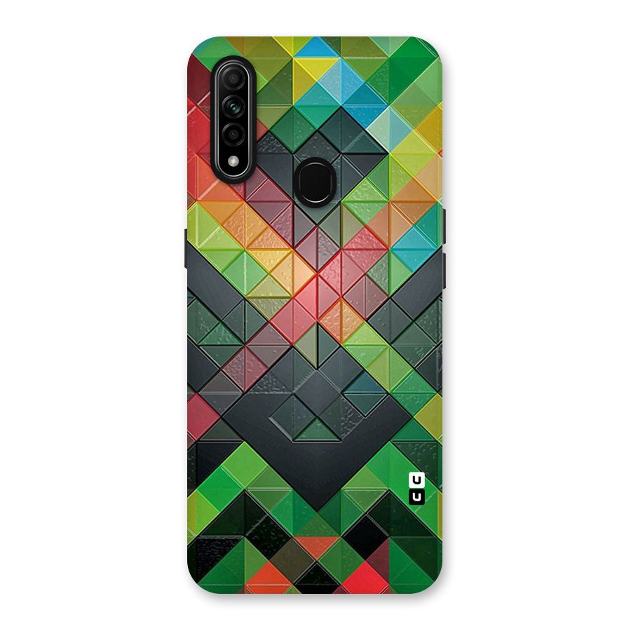 Too Much Colors Pattern Back Case for Oppo A31