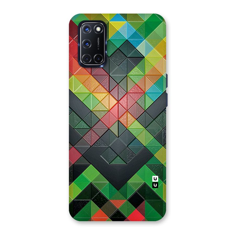 Too Much Colors Pattern Back Case for Oppo A52