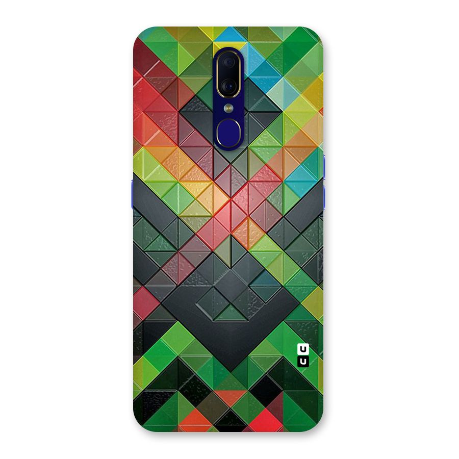 Too Much Colors Pattern Back Case for Oppo A9