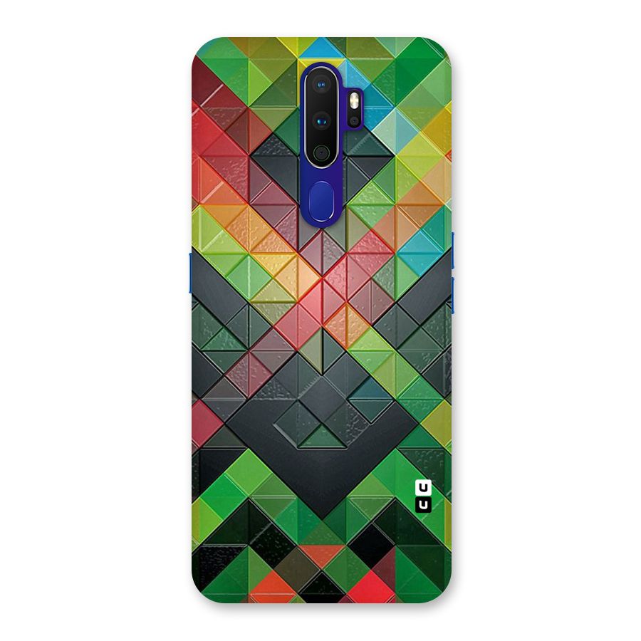Too Much Colors Pattern Back Case for Oppo A9 (2020)