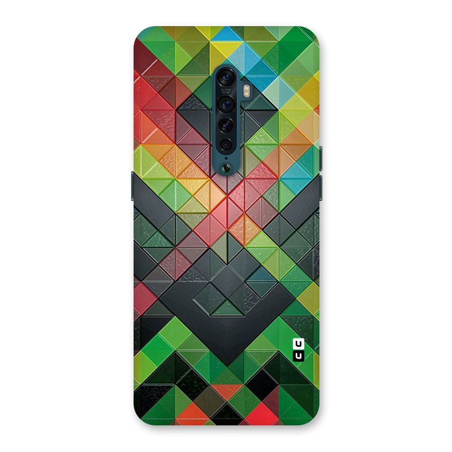 Too Much Colors Pattern Back Case for Oppo Reno2