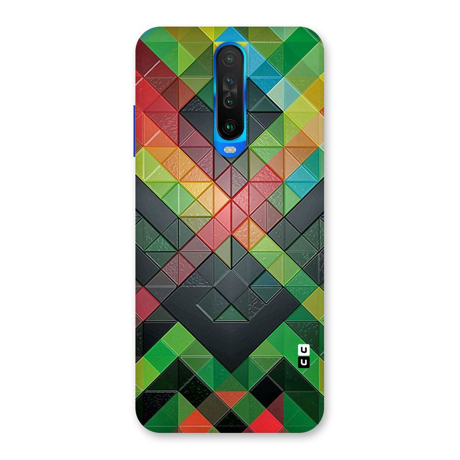 Too Much Colors Pattern Back Case for Poco X2