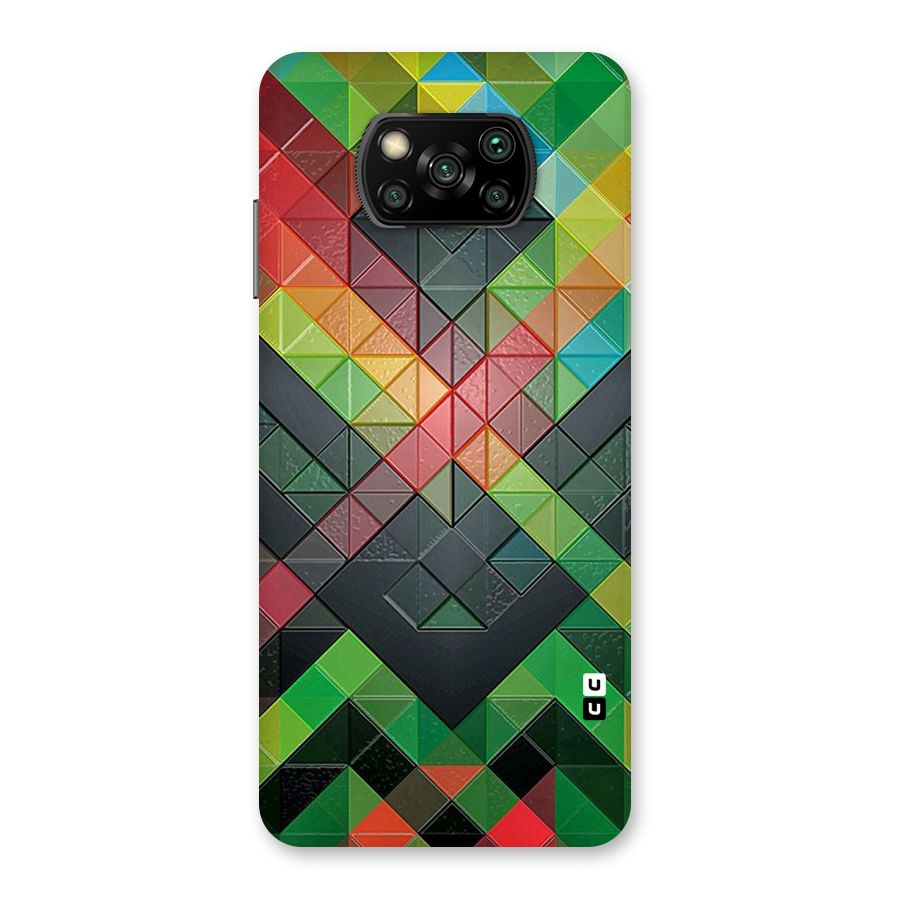 Too Much Colors Pattern Back Case for Poco X3