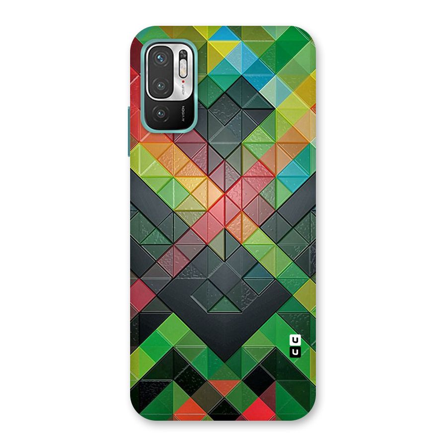 Too Much Colors Pattern Back Case for Redmi Note 10T 5G