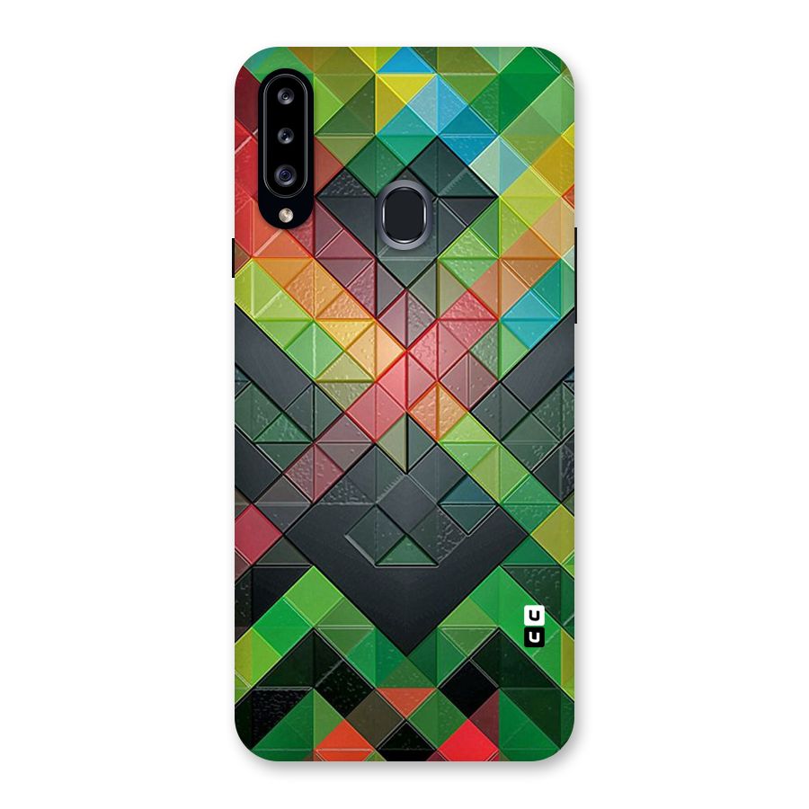 Too Much Colors Pattern Back Case for Samsung Galaxy A20s